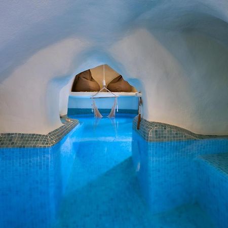 Villa Mystagoge cave pool/jacuzzi, cellar&hammam Vóthon Esterno foto