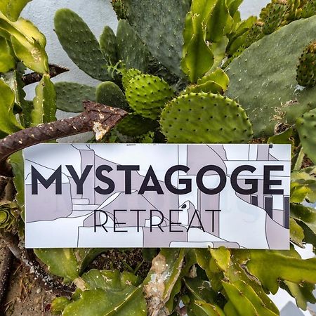 Villa Mystagoge cave pool/jacuzzi, cellar&hammam Vóthon Esterno foto