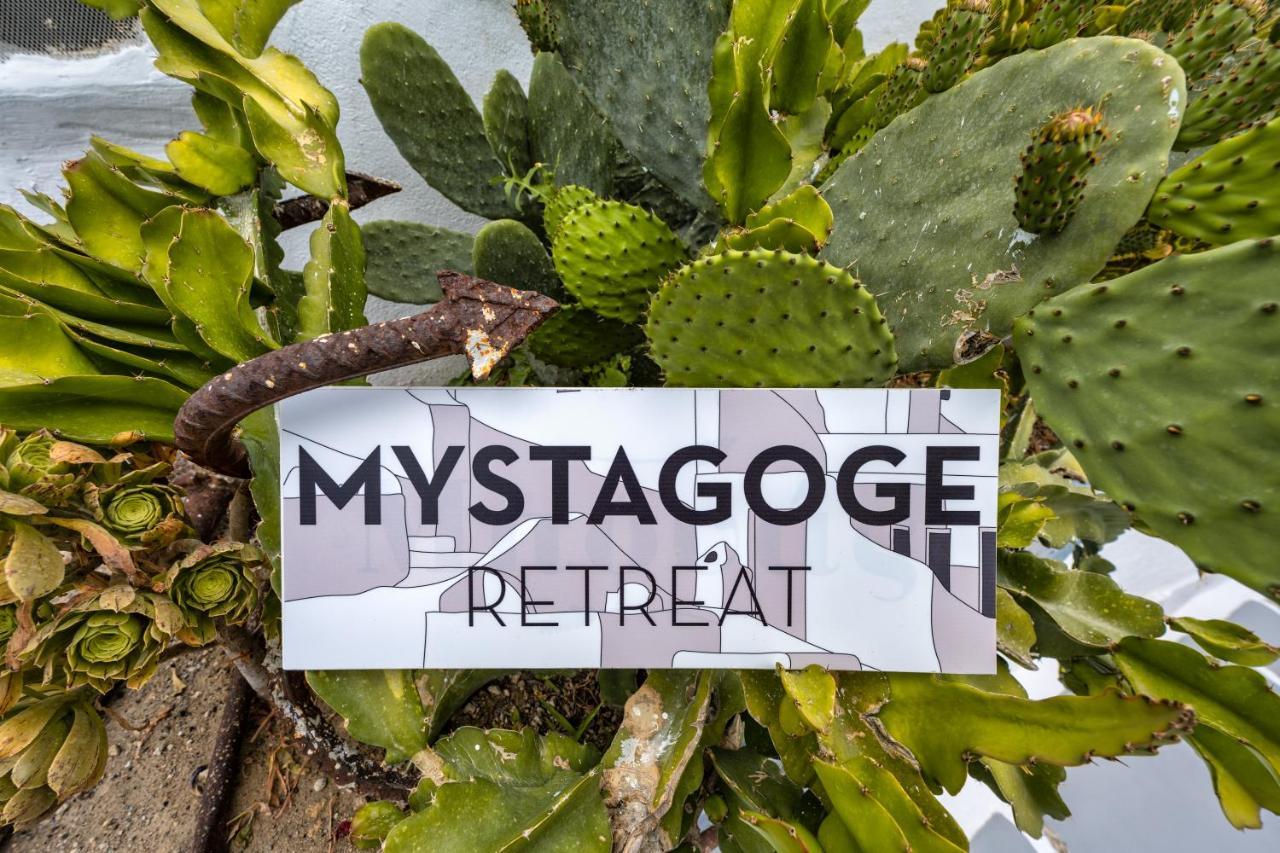 Villa Mystagoge cave pool/jacuzzi, cellar&hammam Vóthon Esterno foto