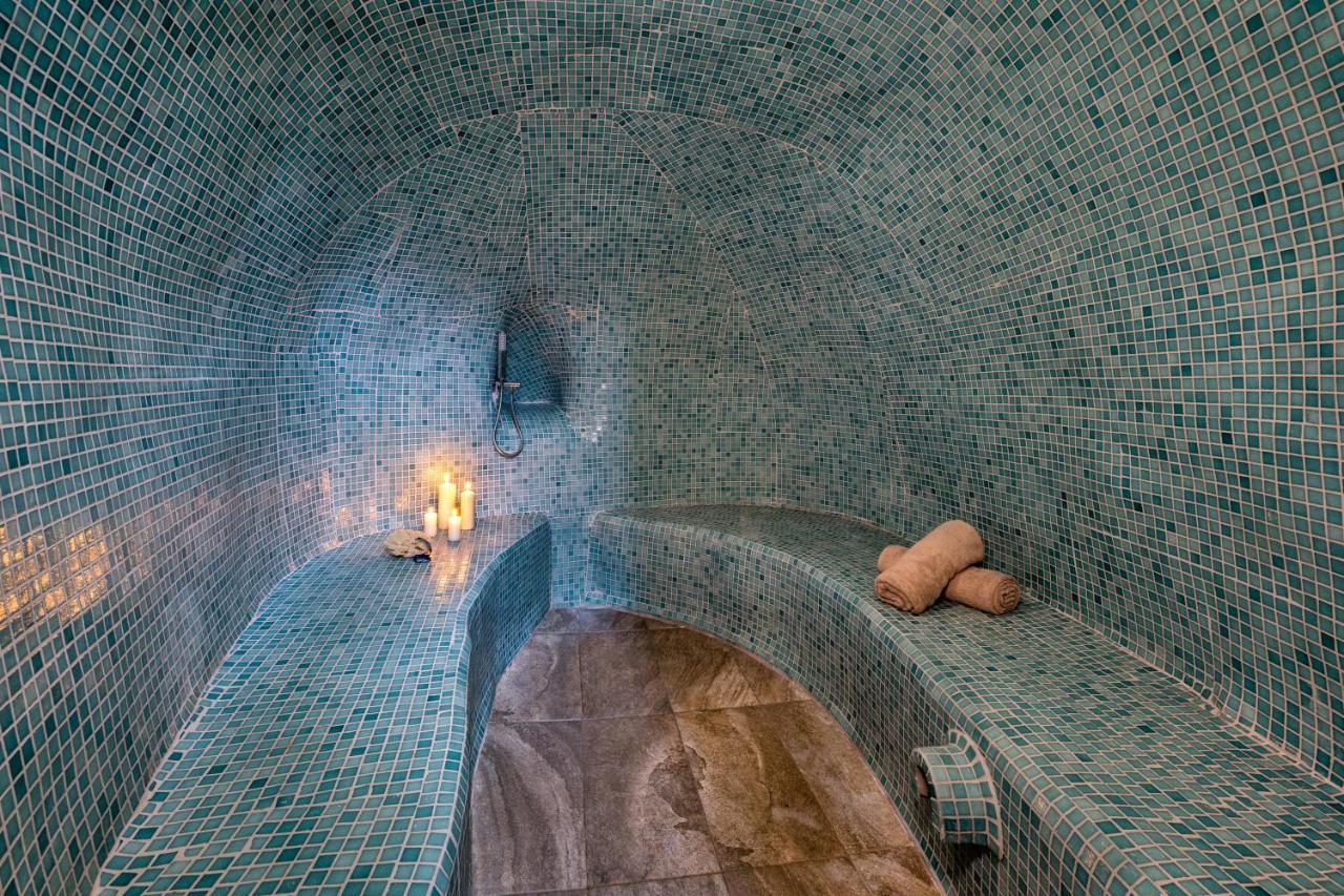Villa Mystagoge cave pool/jacuzzi, cellar&hammam Vóthon Esterno foto